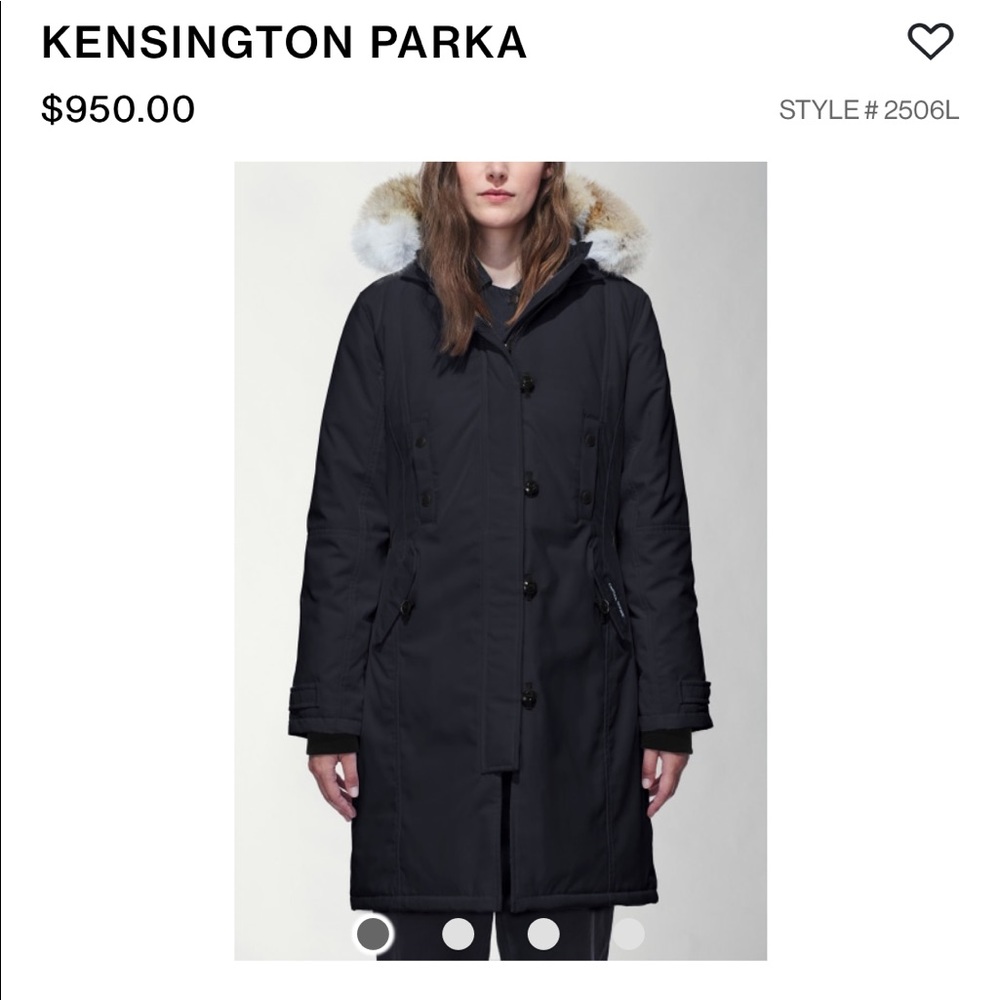 Canada Goose Kensington Parka - Navy XS
